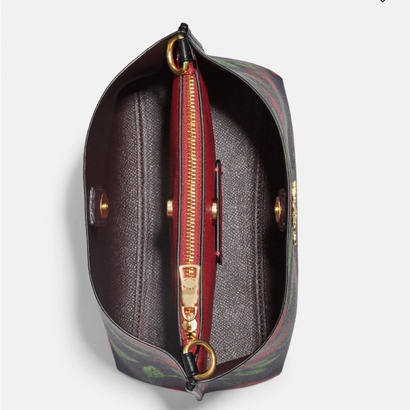 COACH Mollie Bucket Crossbody Bag Fairytale Rose - Picture 7 of 13